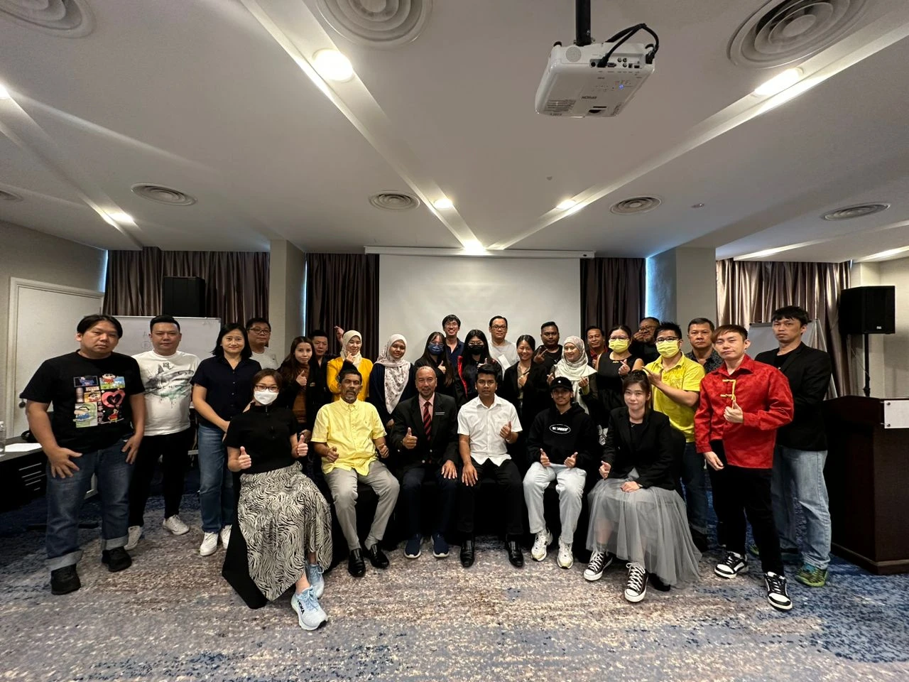 Training completion and seminar group photo